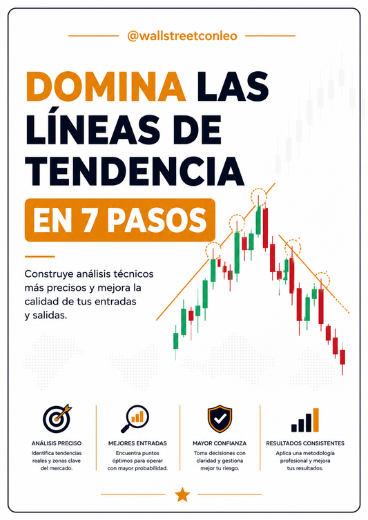 Domina las lineas de tendencias en 7 pasos